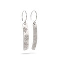 Pendientes Ari Placa Color Plata Pendientes Ari Placa Color Plata